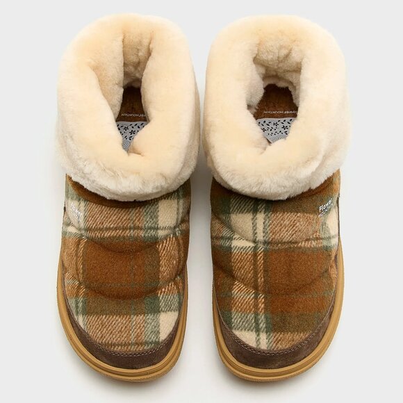 NEW FLOWER MOUNTAIN Wool Shearling Fami Mid Winter Boots unisex 1125 13t7 - Picture 10 of 11